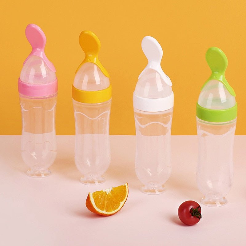 Biberon avec cuillère pour nouveau-né | EasyBottle™ - Petit Counet