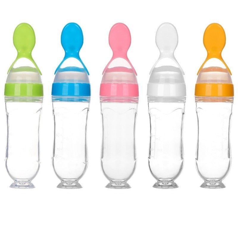 Biberon avec cuillère pour nouveau-né | EasyBottle™ - Petit Counet